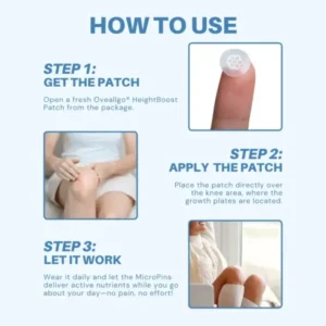 Oveallgo HeightBoost MicroPin Growth & Stretch Patch