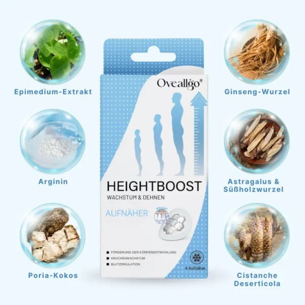 Oveallgo® HeightBoost Mikropin Wachstum & Dehnung Patch