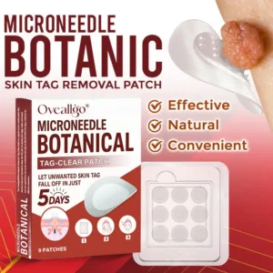 Oveallgo® Intensive MicroNeedle Botanical Tag-Clear Patch 🇺🇸 Made in the USA