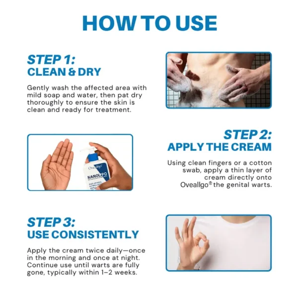 Oveallgo® NanoLipo Advanced HPV Genital Warts Eraser Cream