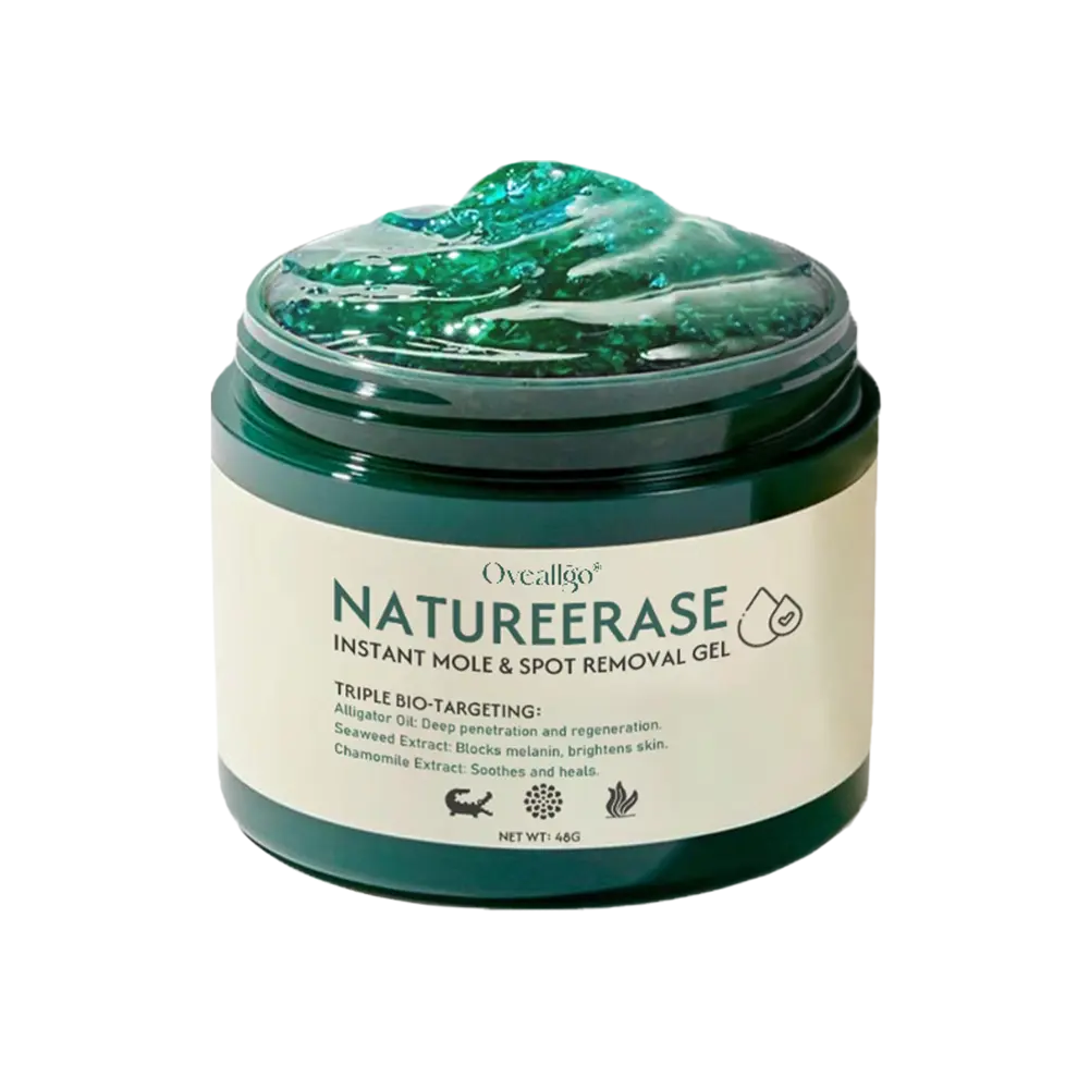 ✅ Official Store: Oveallgo® NatureErase Promax Instant Mole & Spot Removal Gel