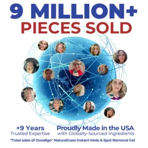 ✅ Official Store: Oveallgo® NatureErase Promax Instant Mole & Spot Removal Gel