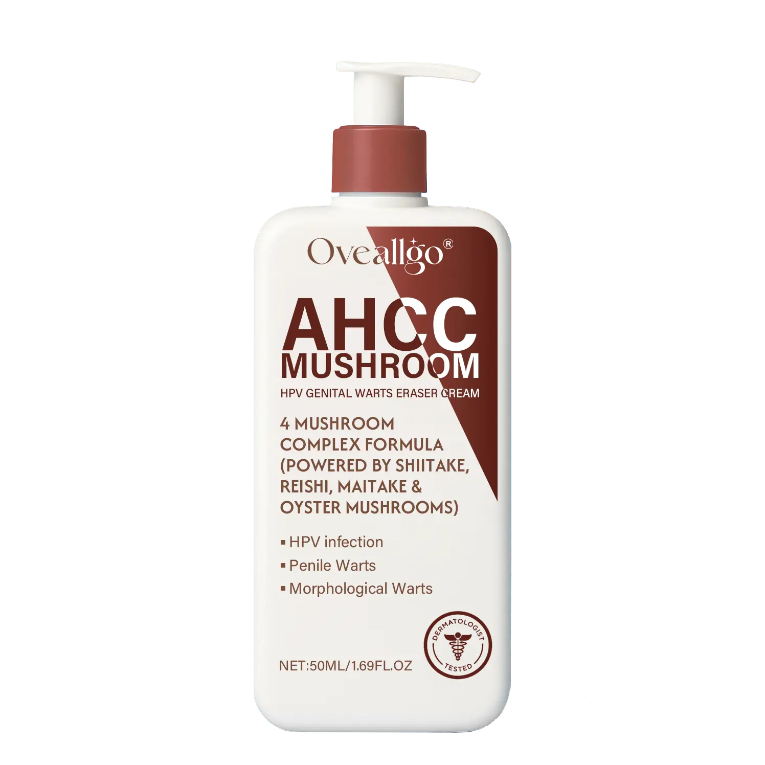 Oveallgo® AHCC Mushroom HPV Genital Warts Eraser Cream Pro
