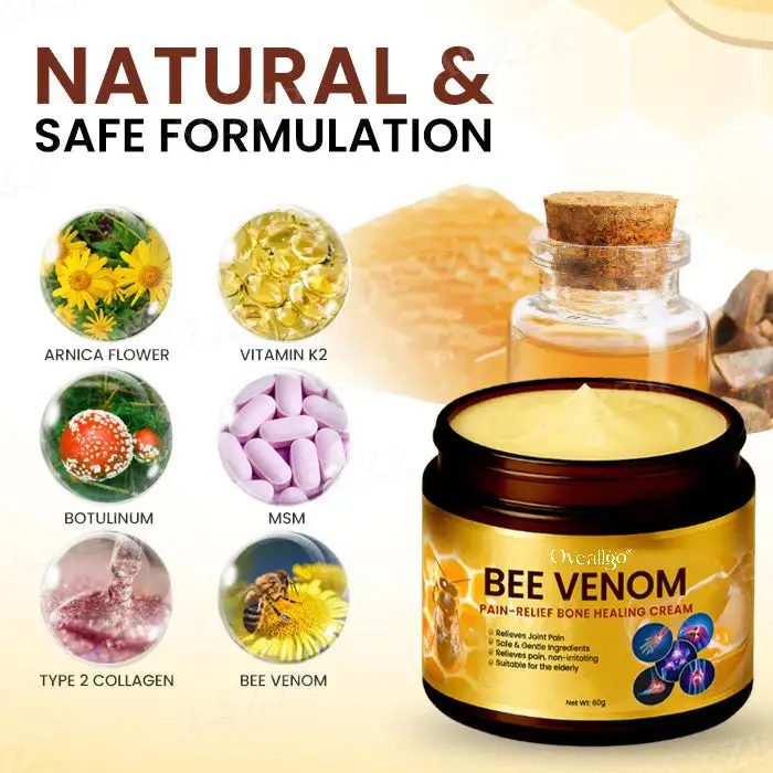 Oveallgo® Bee Venom Pain-Relief Bone Healing Cream
