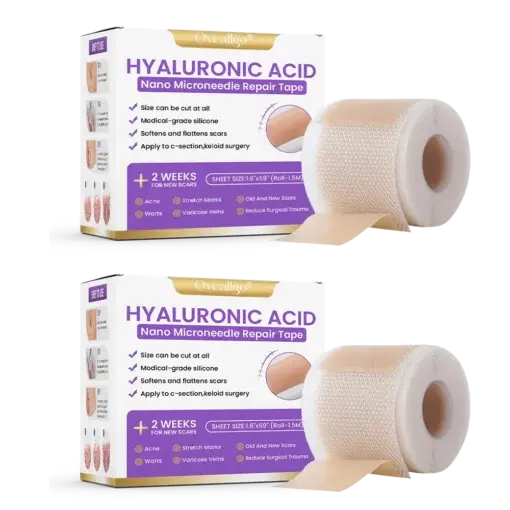Oveallgo® Hyaluronic Acid Nano Microneedle Repair Tape