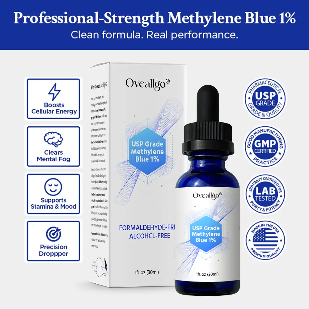 Oveallgo® USP Grade Methylene Blue 1% Prox+